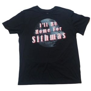 STAR WARS  I'LL BE HOME FOR SITHMAS  Tee T-shirt